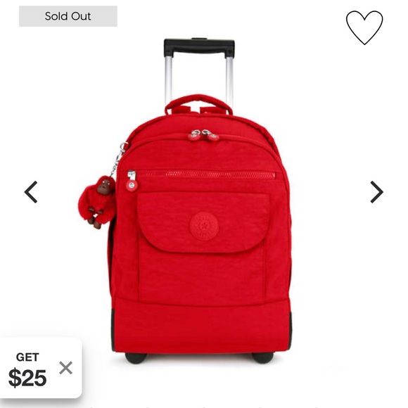 Kipling Large Rolling Backpack - Picture 8 of 9